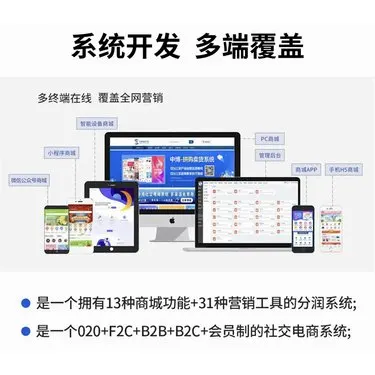 软件开发广告 app定制设计 微信小程序推广 企业营销